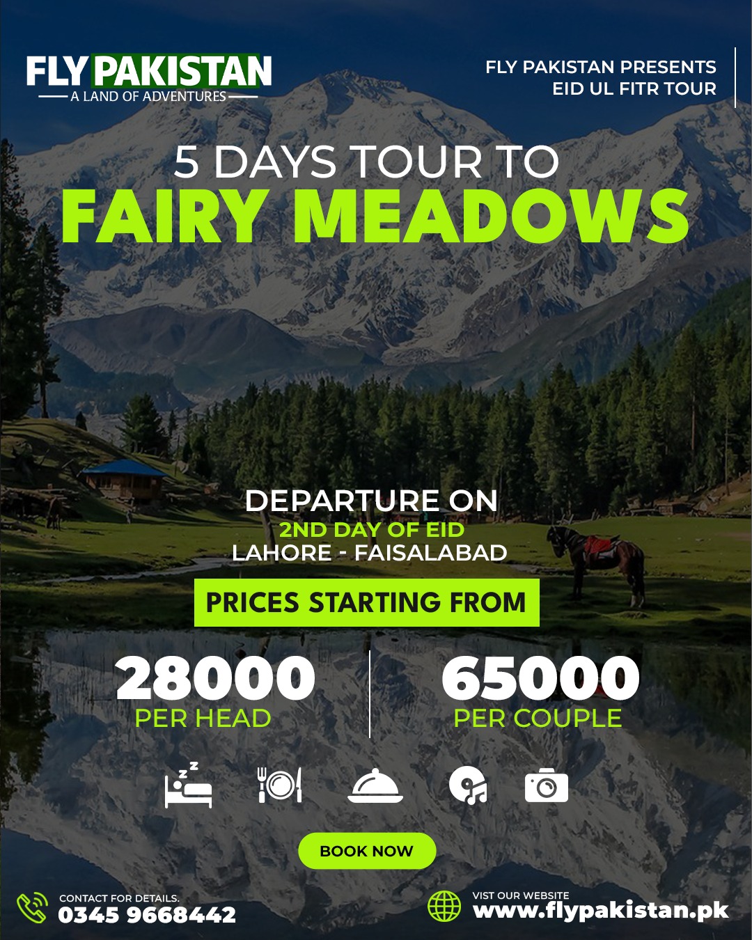 Book Deal 5 Days Tour To Fairy Meadows Eid Ul Fitr 2026